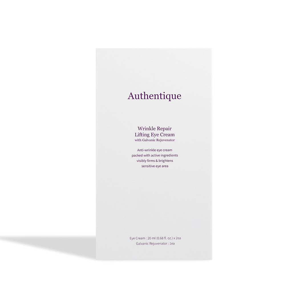 Authentique Wrinkle Repair Eyecream with Galvanic Rejuvenator (DUO SET)